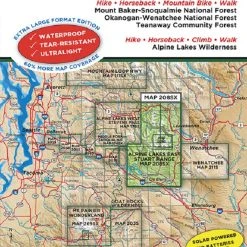 Green Trails Map 208SX - Alpine Lakes East Stuart Range