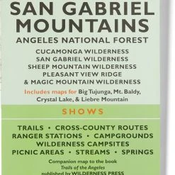 Wilderness Press San Gabriel Mountains Map - 6th Edition