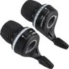 microSHIFT MS25 Twist Shifter Set - 3 x 6-Speed -Best Outdoor Store 52fa5d17 374e 4fbe a309 9c217139fe2e
