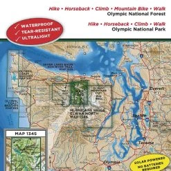 Green Trails Map 134S - Hurricane Ridge - Elwha North