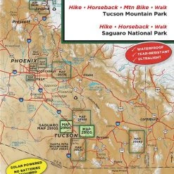 Green Trails Map 2910S - Saguaro