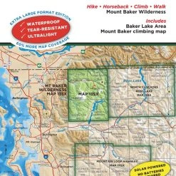 Green Trails Map 13SX - Mount Baker Wilderness