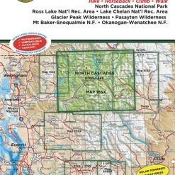 Green Trails Map 16SX - North Cascades and Ross Lake